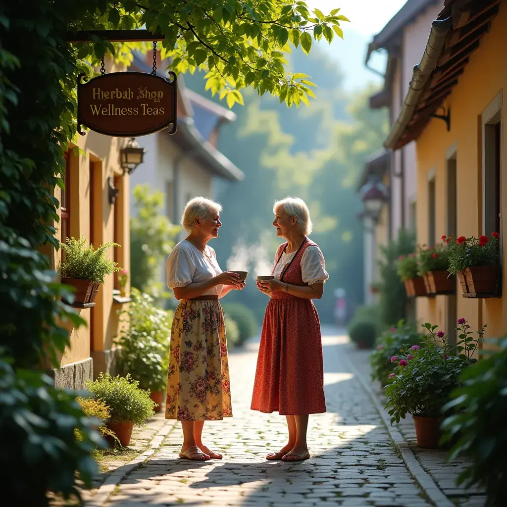 Gyógytea keverék, amely természetes összetevőket tartalmaz a vérnyomás szabályozására.