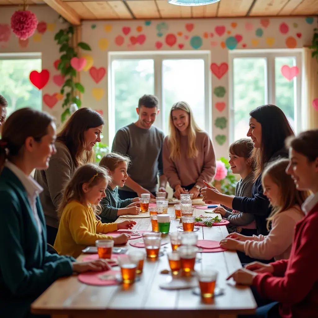 Közelkép a teáscsészéről, amelyben gyógynövények úsznak a vízben.